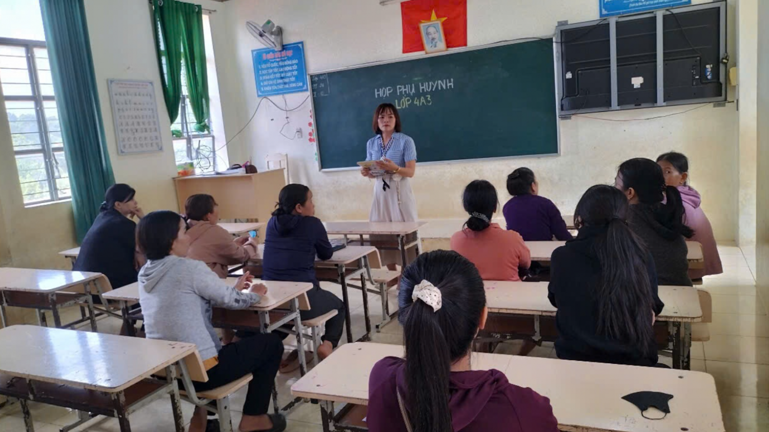 TRƯỜNG TIỂU HỌC LỘC THIỆN  TỔ CHỨC HỌP PHỤ HUYNH HỌC SINH CÁC LỚP  ĐẦU NĂM HỌC 2025-2026